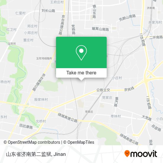 山东省济南第二监狱 map