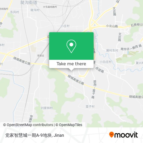 党家智慧城一期A-9地块 map