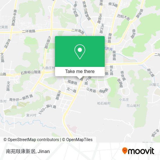 南苑颐康新居 map