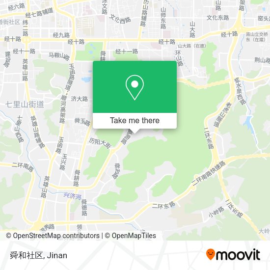 舜和社区 map
