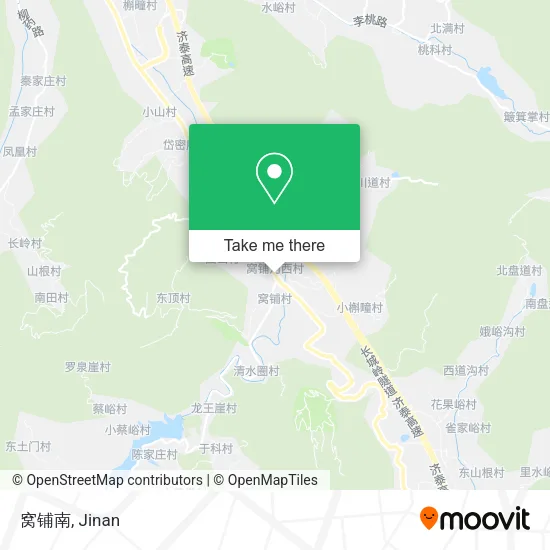 窝铺南 map
