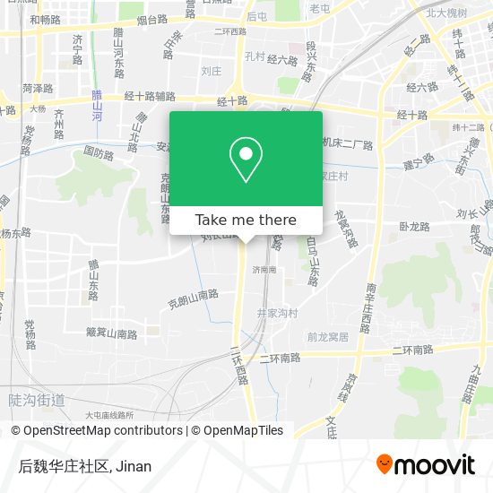 后魏华庄社区 map