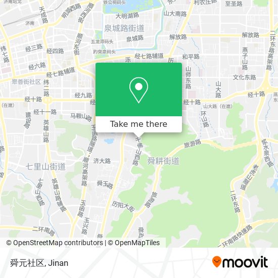 舜元社区 map