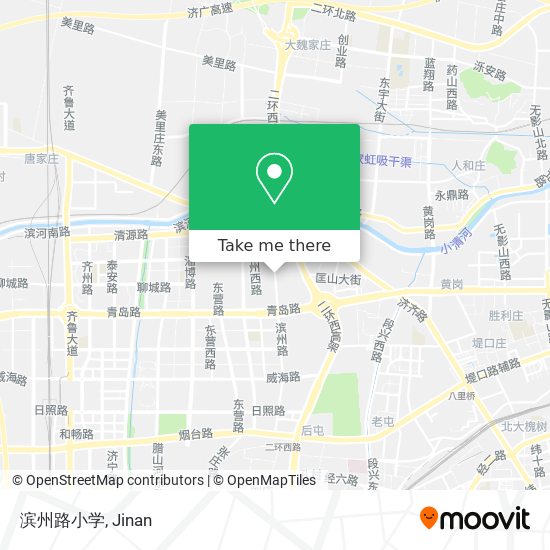 滨州路小学 map