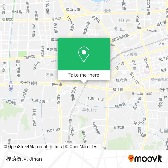 槐荫街居 map