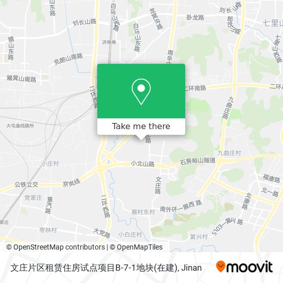 文庄片区租赁住房试点项目B-7-1地块(在建) map