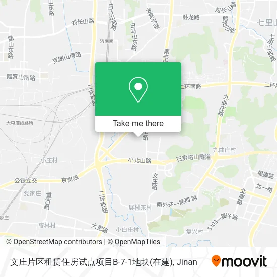 文庄片区租赁住房试点项目B-7-1地块(在建) map