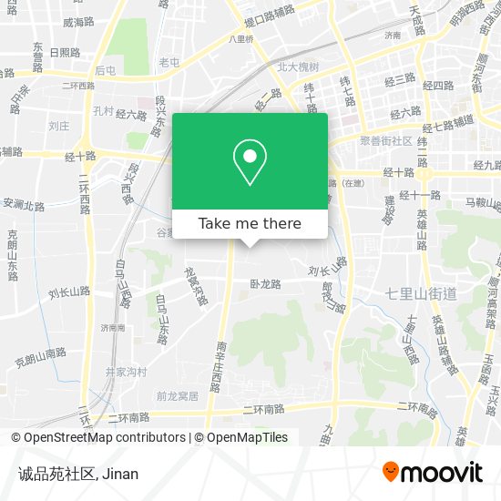 诚品苑社区 map