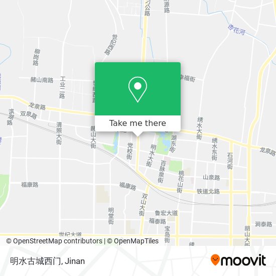 明水古城西门 map