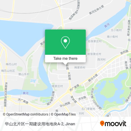 华山北片区一期建设用地地块A-2 map