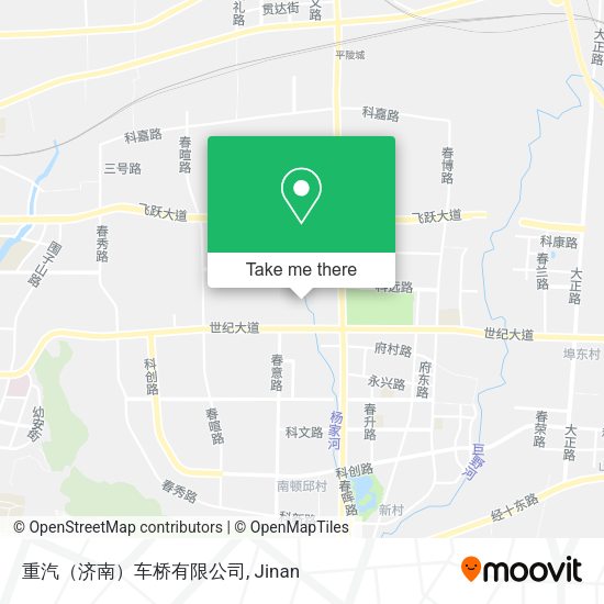 重汽（济南）车桥有限公司 map
