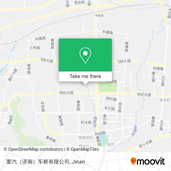 重汽（济南）车桥有限公司 map