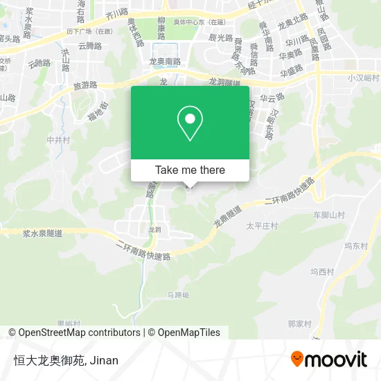 恒大龙奥御苑 map