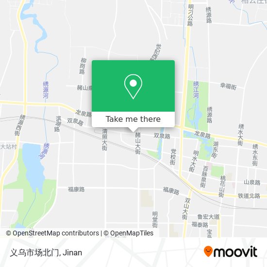 义乌市场北门 map