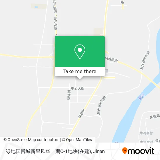 绿地国博城新里风华一期C-1地块(在建) map