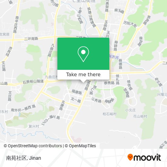 南苑社区 map