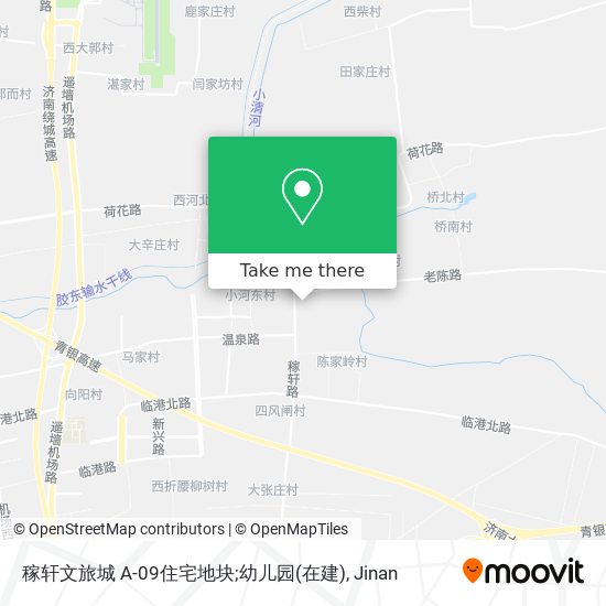 稼轩文旅城 A-09住宅地块;幼儿园(在建) map