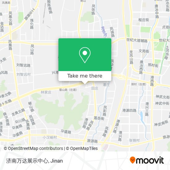 济南万达展示中心 map
