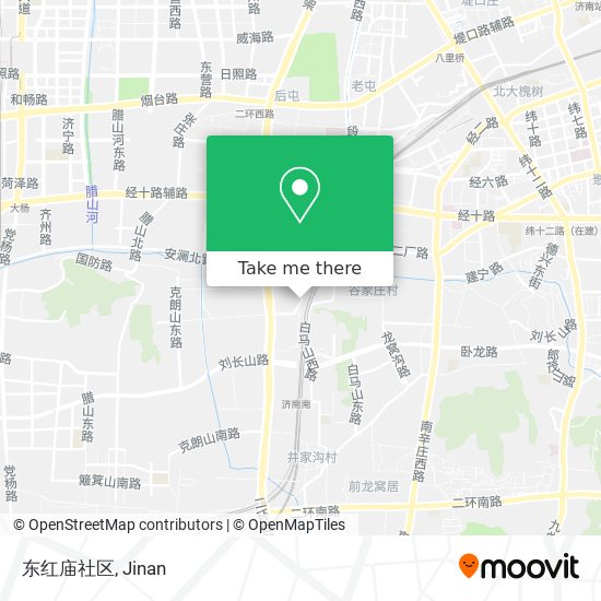 东红庙社区 map