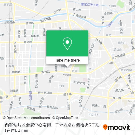 西客站片区会展中心南侧、二环西路西侧地块C二期(在建) map