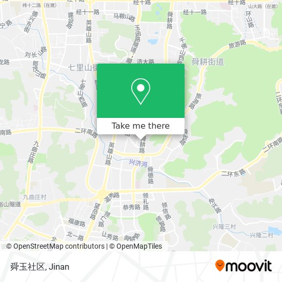 舜玉社区 map
