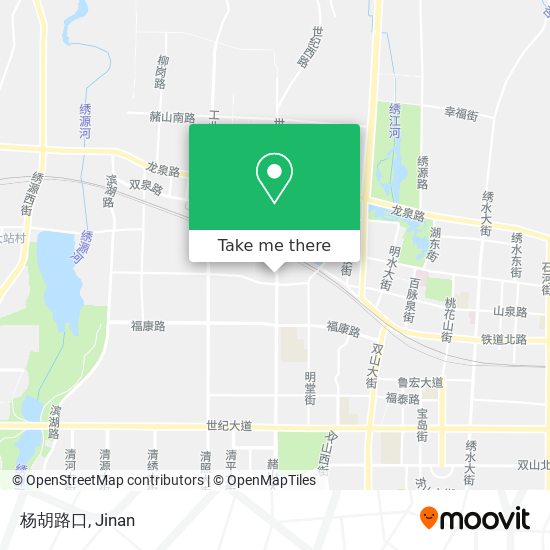 杨胡路口 map