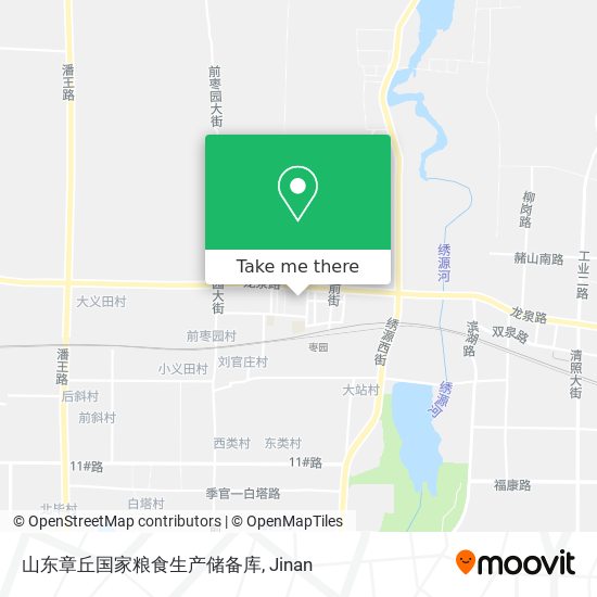 山东章丘国家粮食生产储备库 map