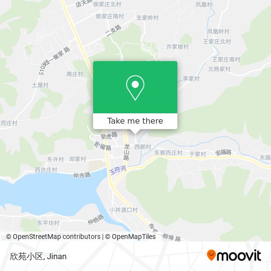 欣苑小区 map