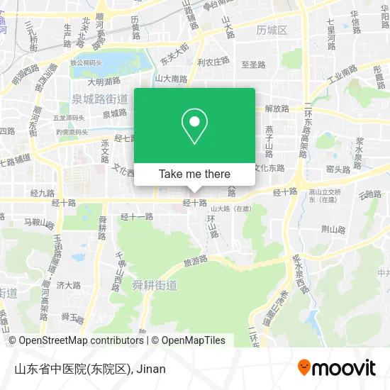山东省中医院(东院区) map