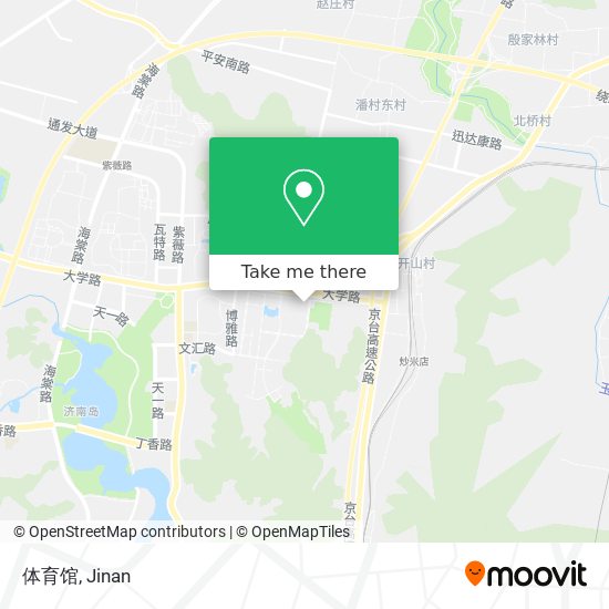 体育馆 map