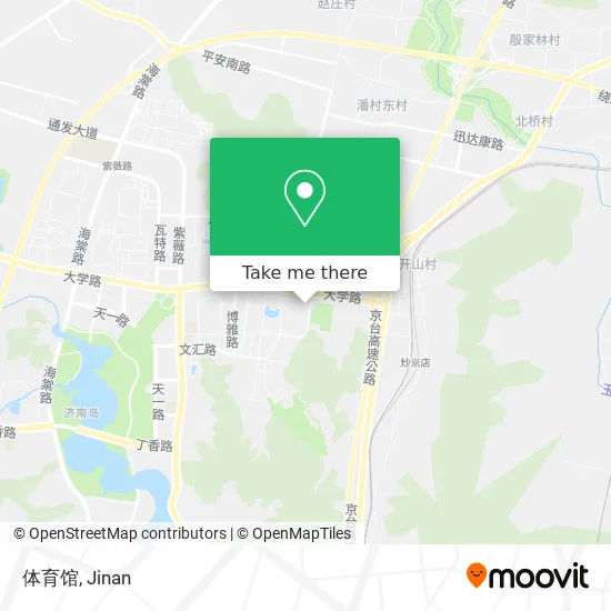 体育馆 map