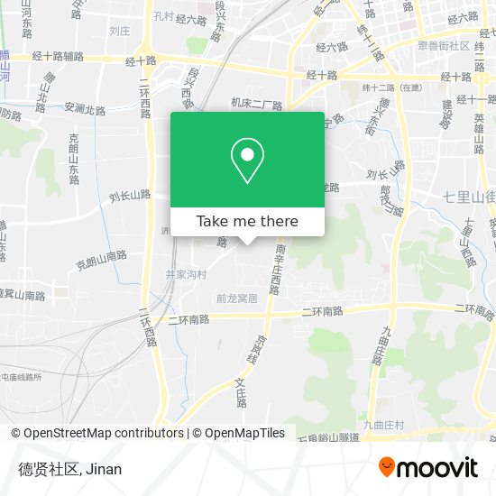 德贤社区 map