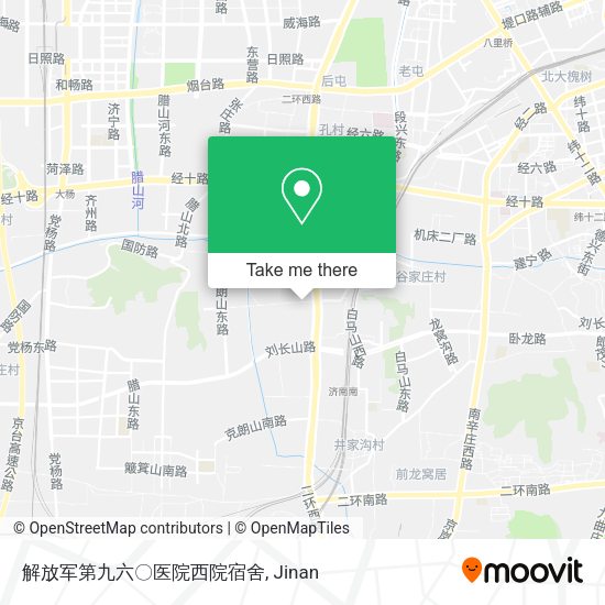 解放军第九六〇医院西院宿舍 map