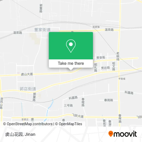 虞山花园 map