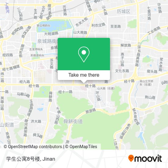 学生公寓8号楼 map