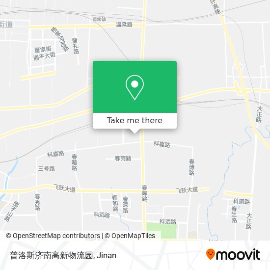 普洛斯济南高新物流园 map