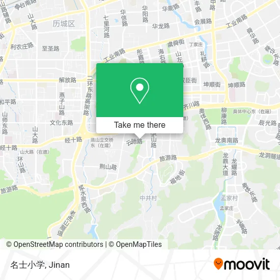名士小学 map