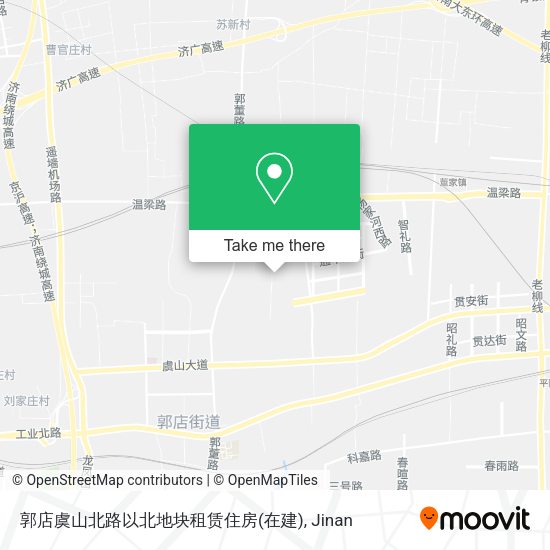 郭店虞山北路以北地块租赁住房(在建) map