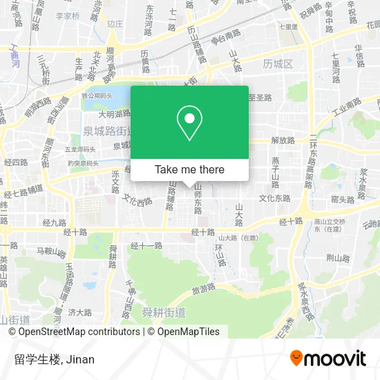 留学生楼 map