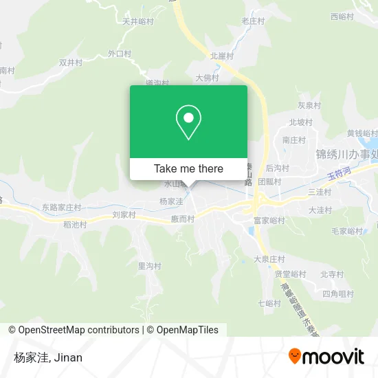 杨家洼 map