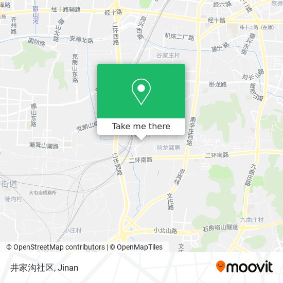 井家沟社区 map