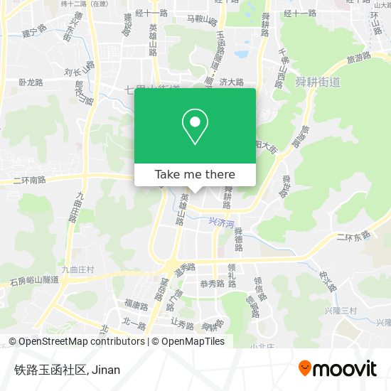 铁路玉函社区 map