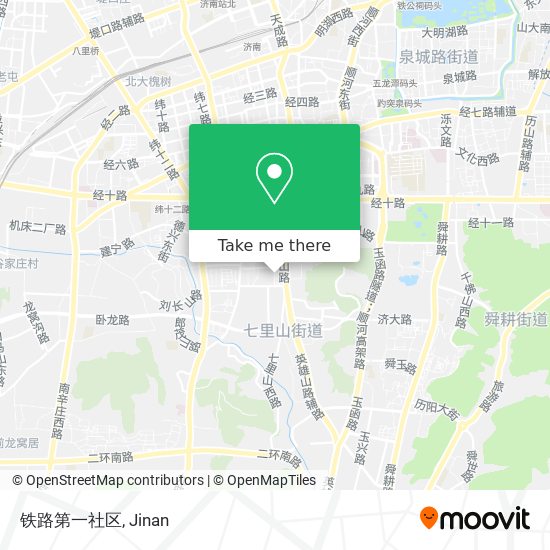 铁路第一社区 map