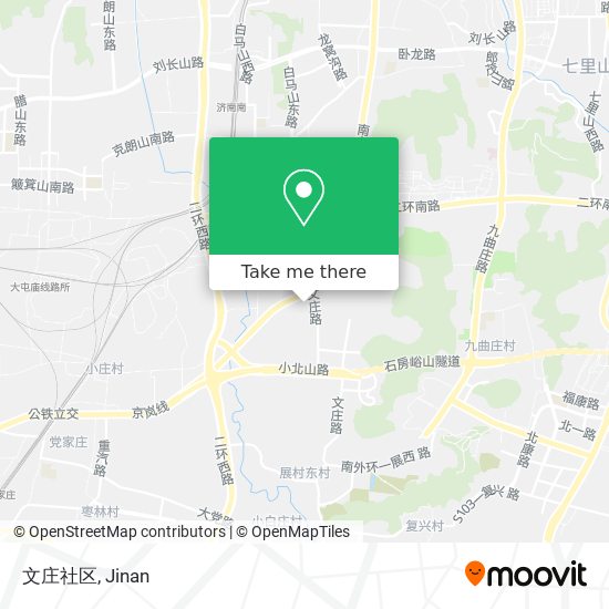 文庄社区 map