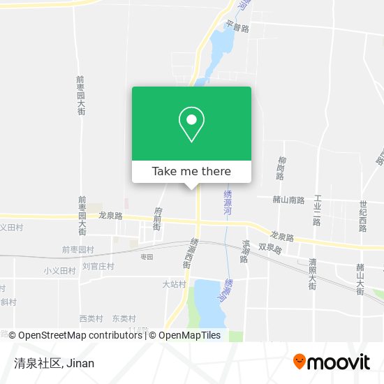 清泉社区 map