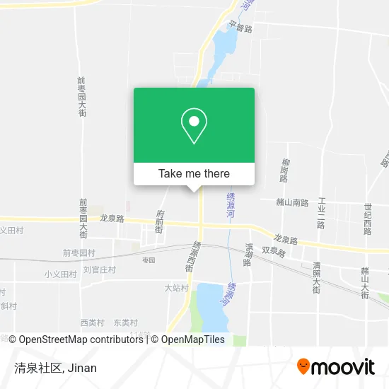 清泉社区 map