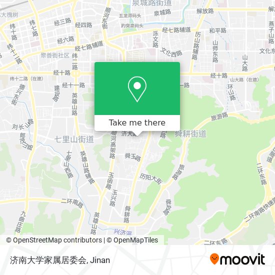 济南大学家属居委会 map