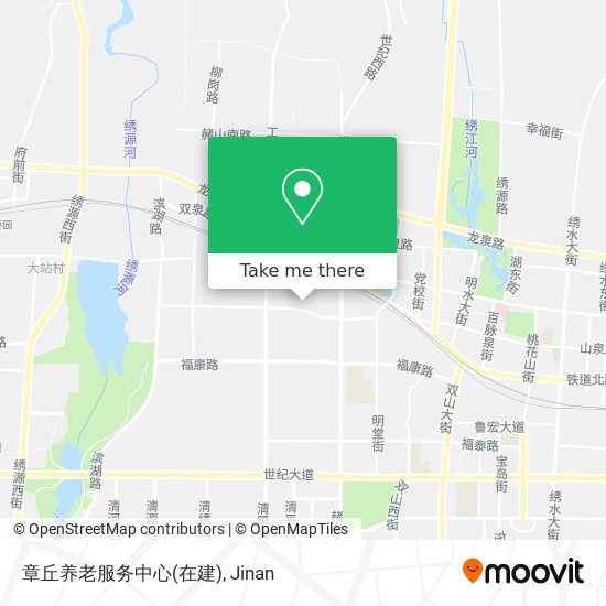 章丘养老服务中心(在建) map