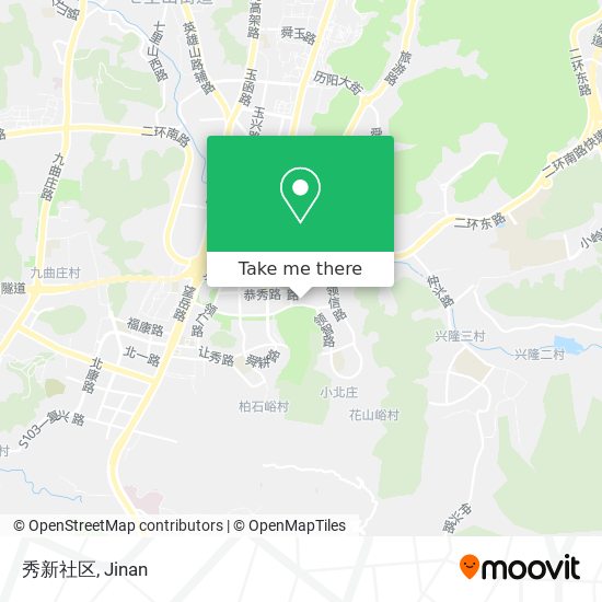 秀新社区 map