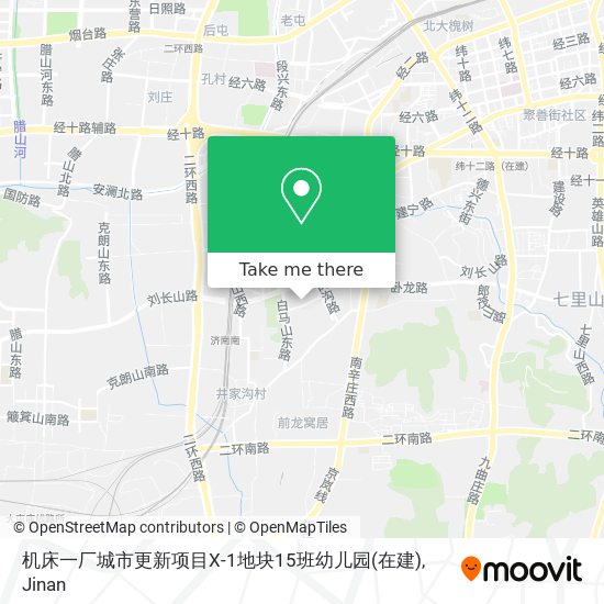 机床一厂城市更新项目X-1地块15班幼儿园(在建) map